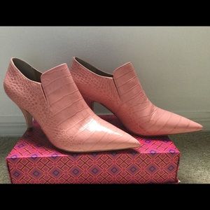 Used size 11, Tory Burch Georgina Ankle Bootie